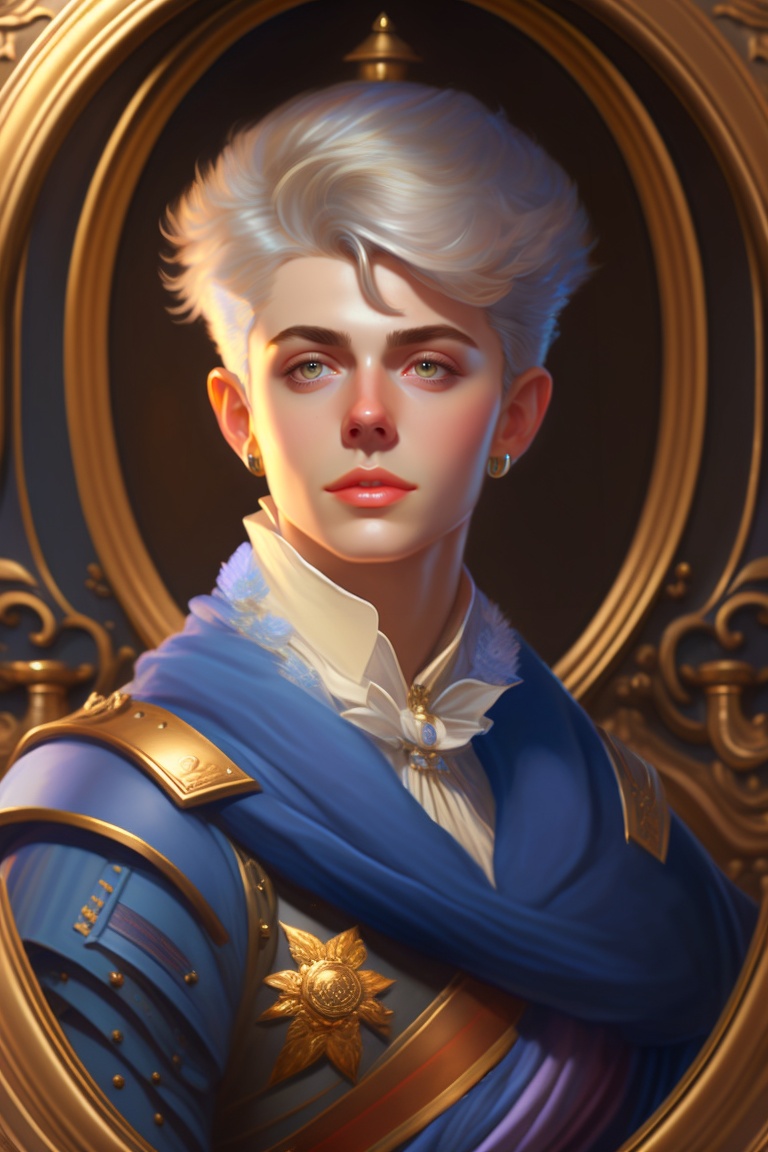 Highly Detailed Killua Zoldyeck Painting