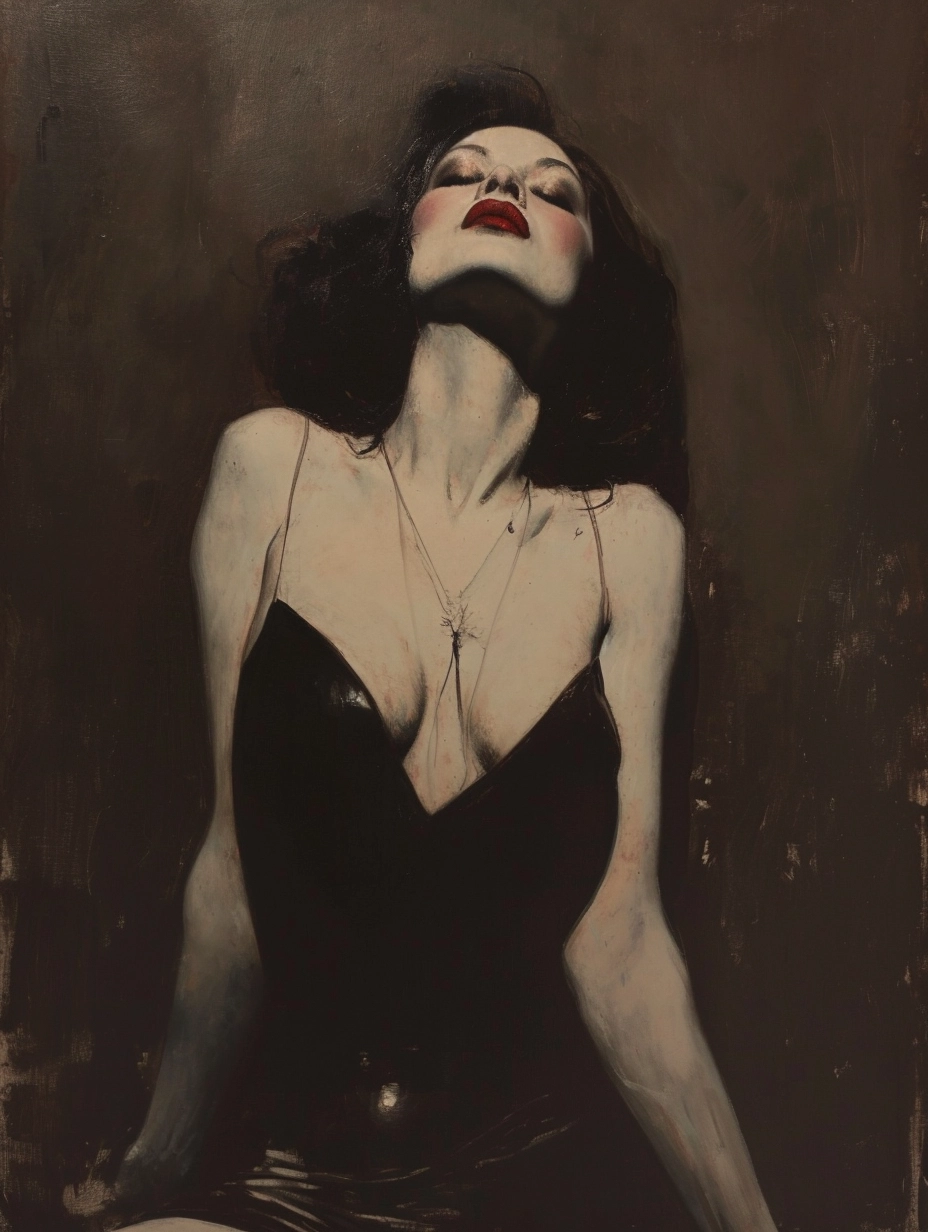 Hypnotic & Disturbingly Beautiful Art: Salome in Oil by Hussar & Liberatore