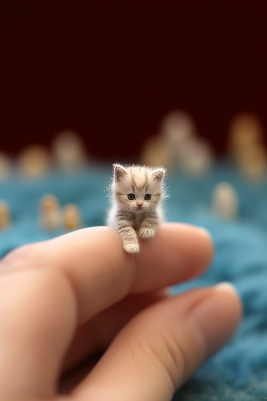 Striking Miniature Ragdoll Kittens | 32K UHD Style