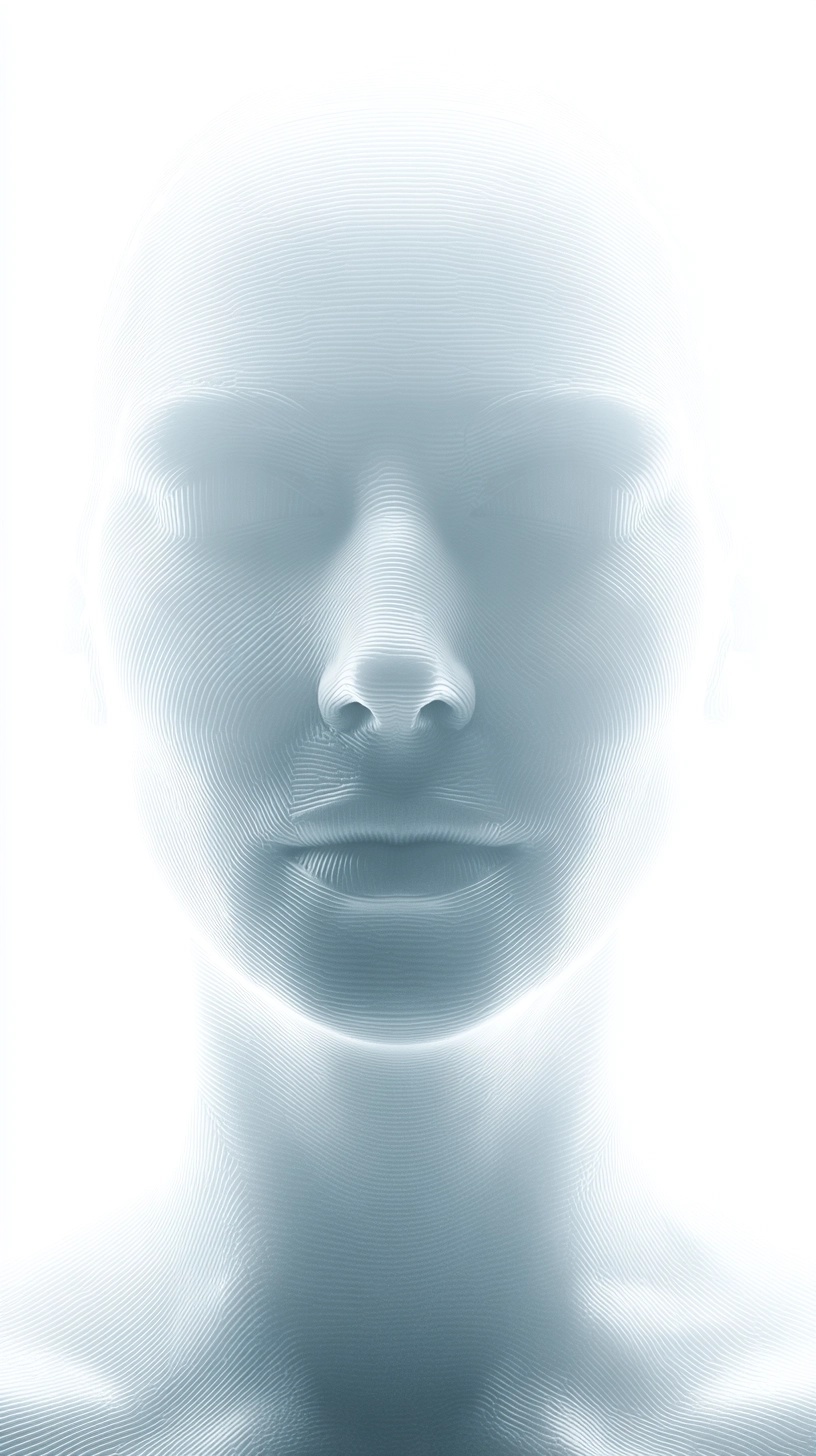 Transcendent Elegance: The Glass Woman Mystique