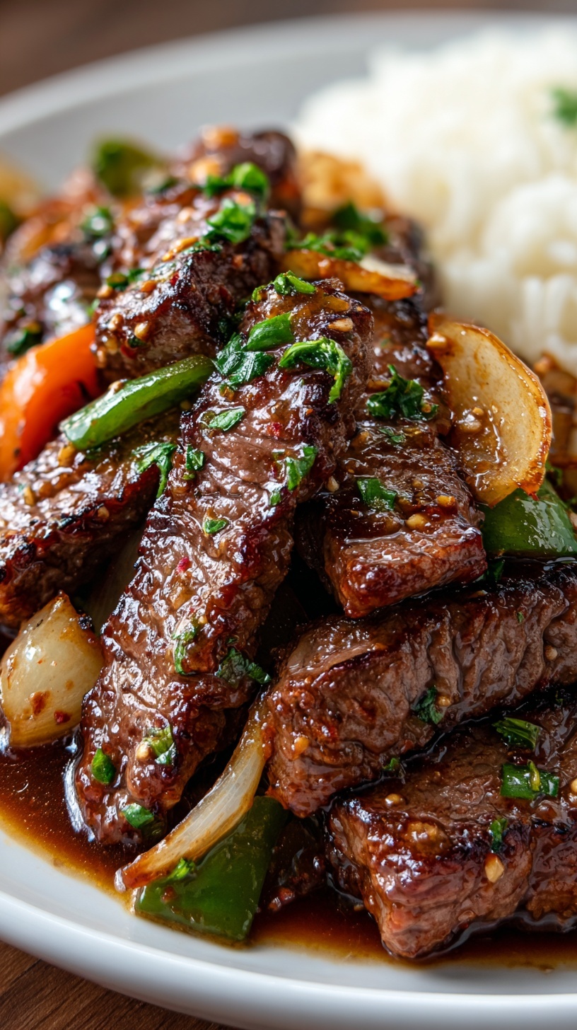 Savory Chinese Pepper Steak: A Culinary Delight