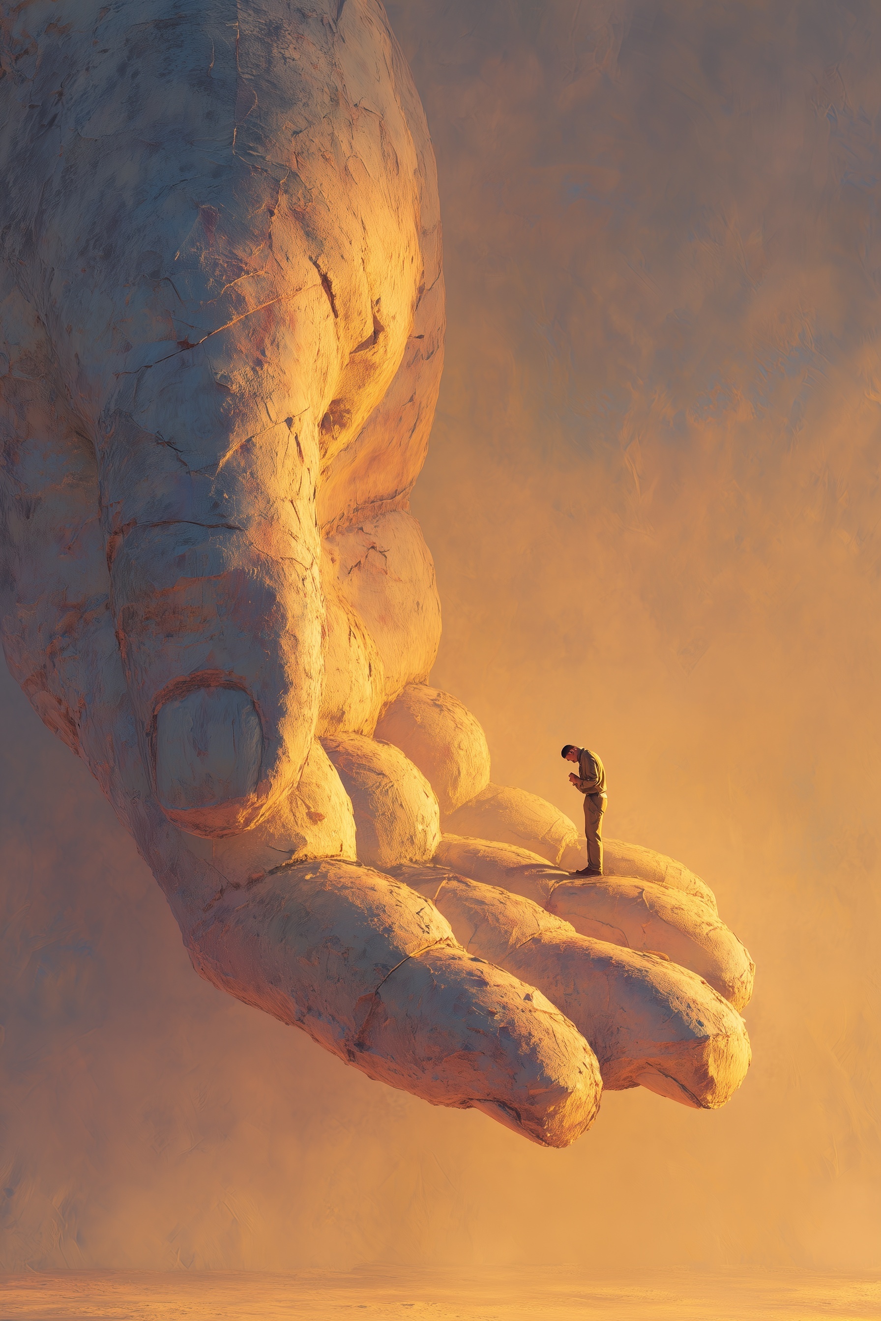 Prayer in the Palm: A Timeless Masterpiece