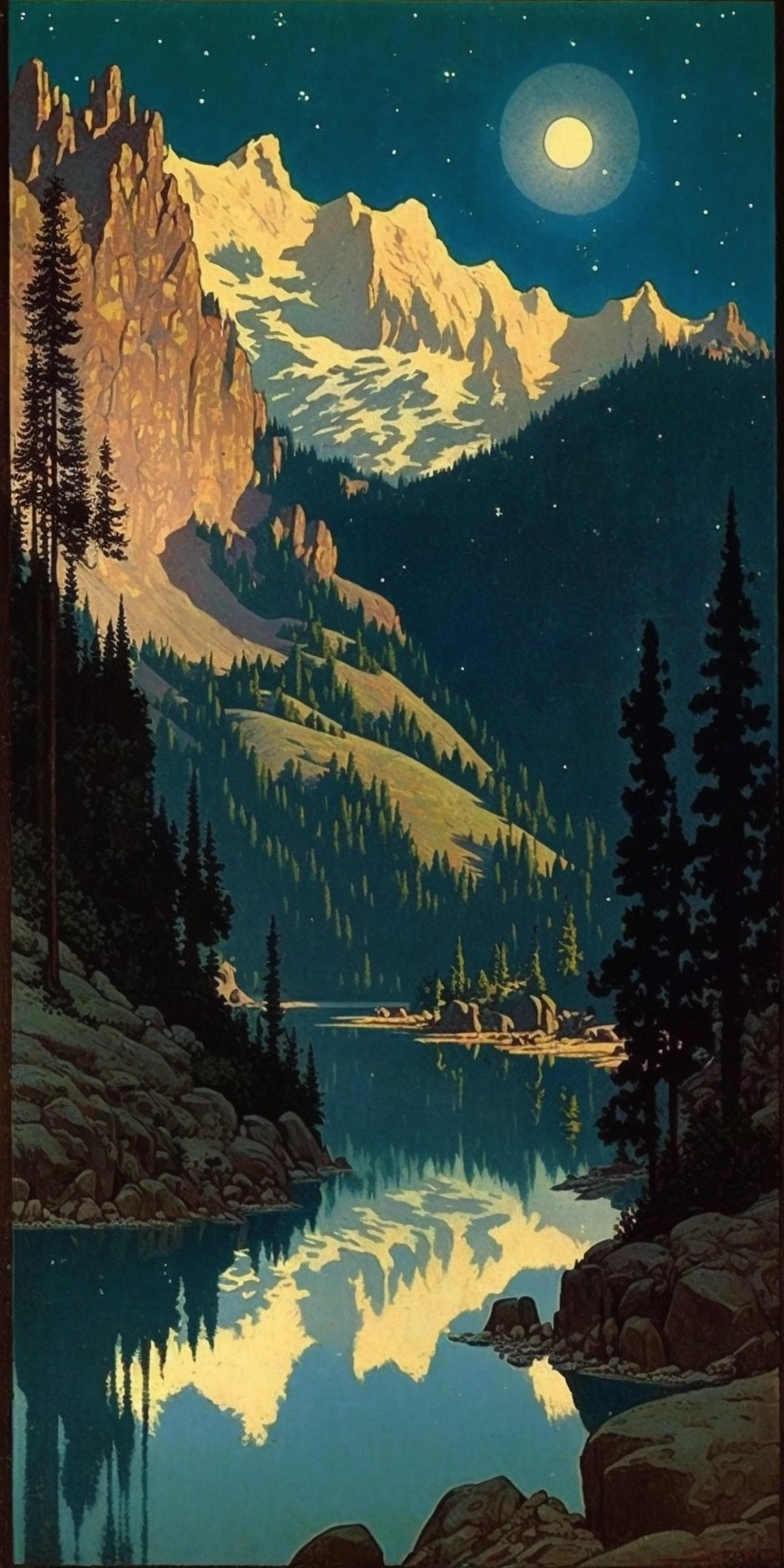 Maxfield Parrish Poster Art