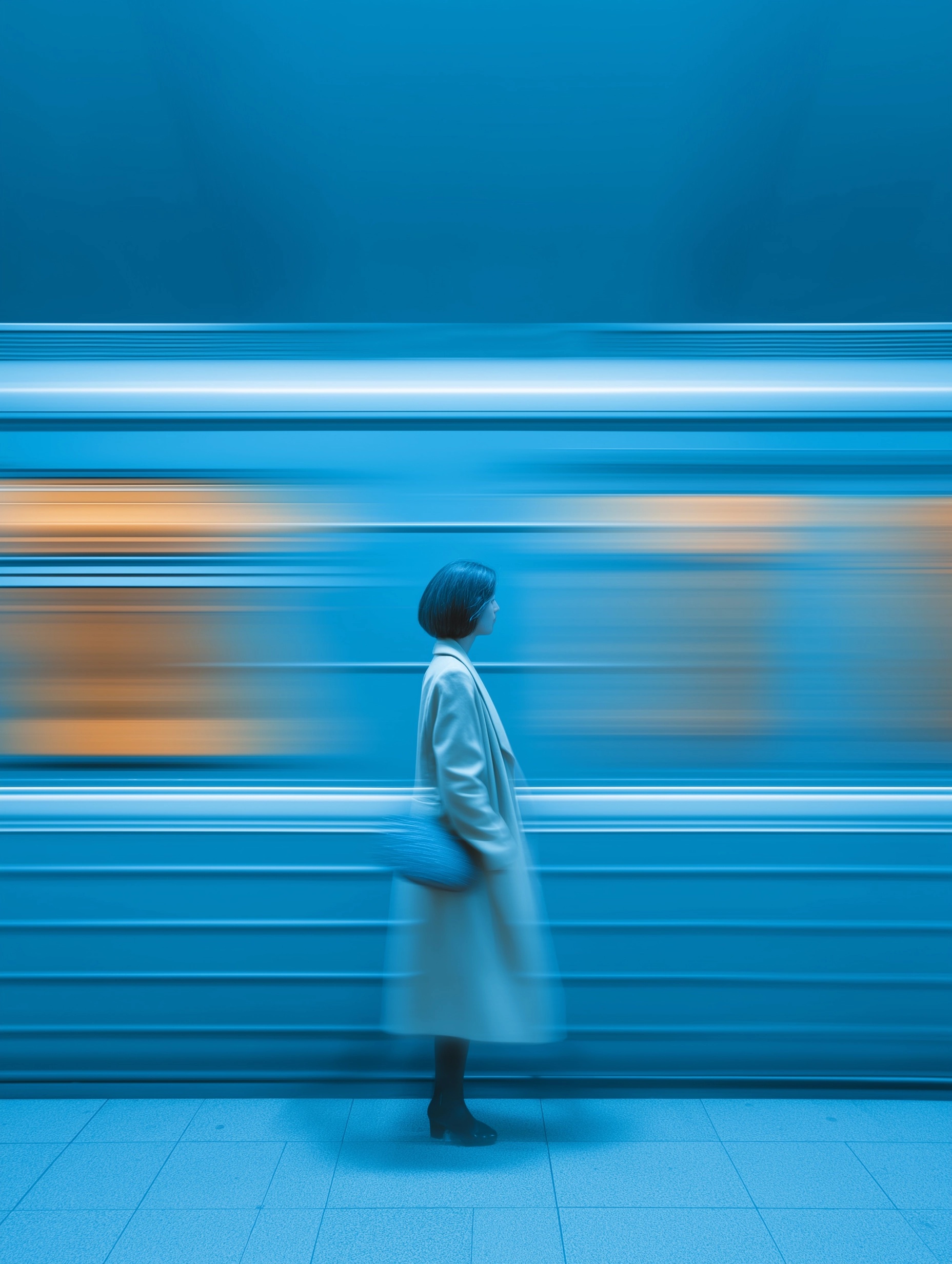 Dynamic Commercial Visuals: Rapid Blue Line Theme