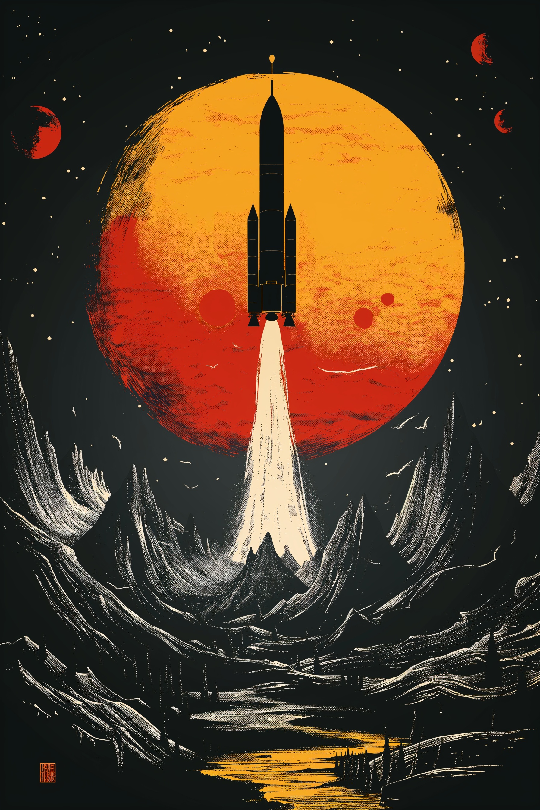 Explore Mars: Infographic Poster Design