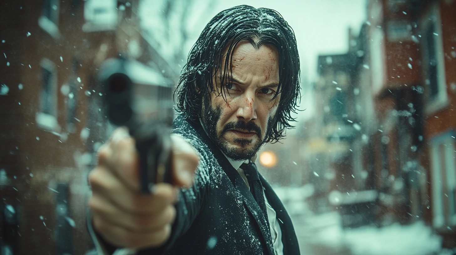 Dynamic Aerial Action: John Wick at 60