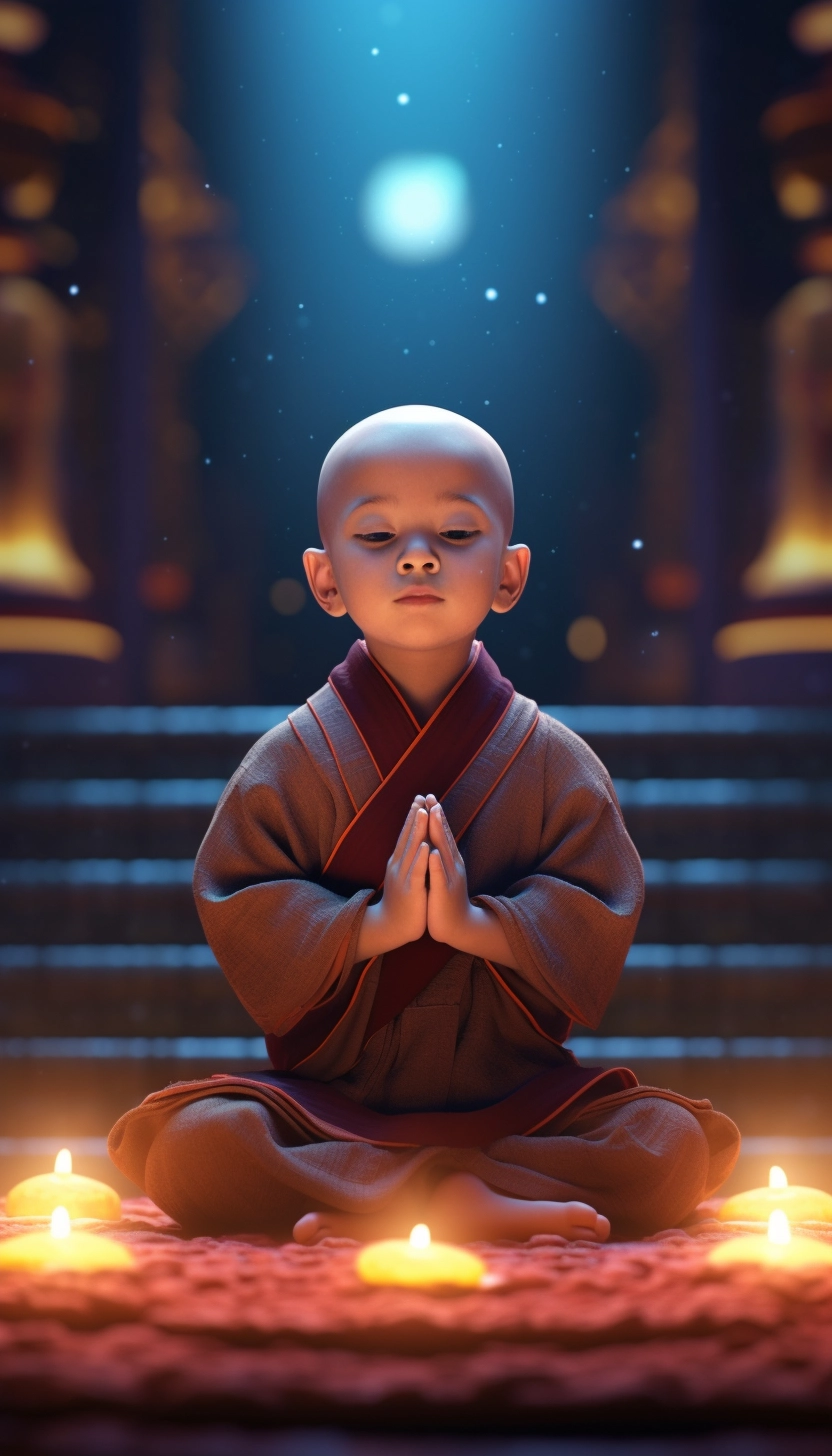 Enlightened Monk: Award-Winning Zen Photography