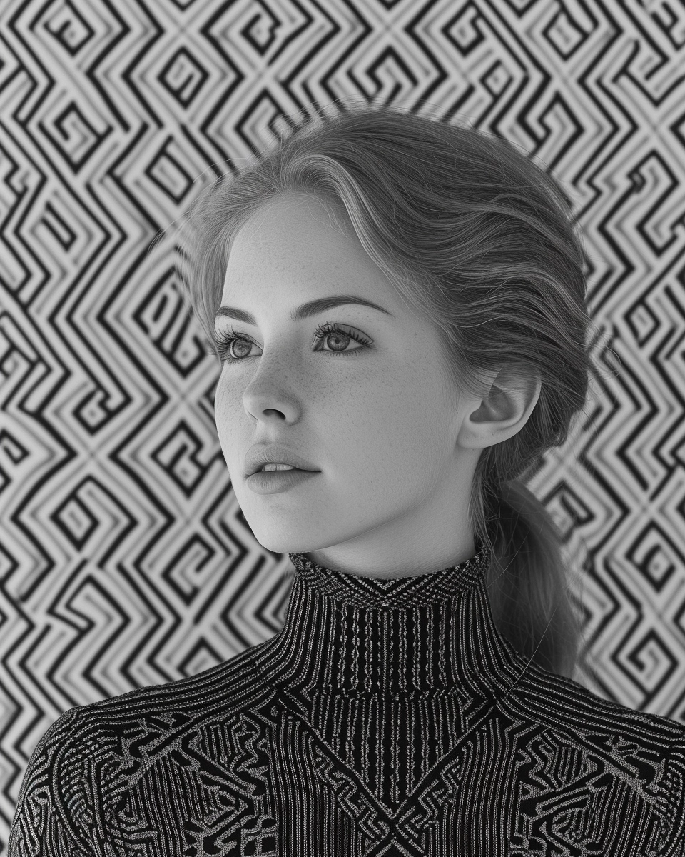 Mesmerizing Black & White Portraits – High Contrast Illusions