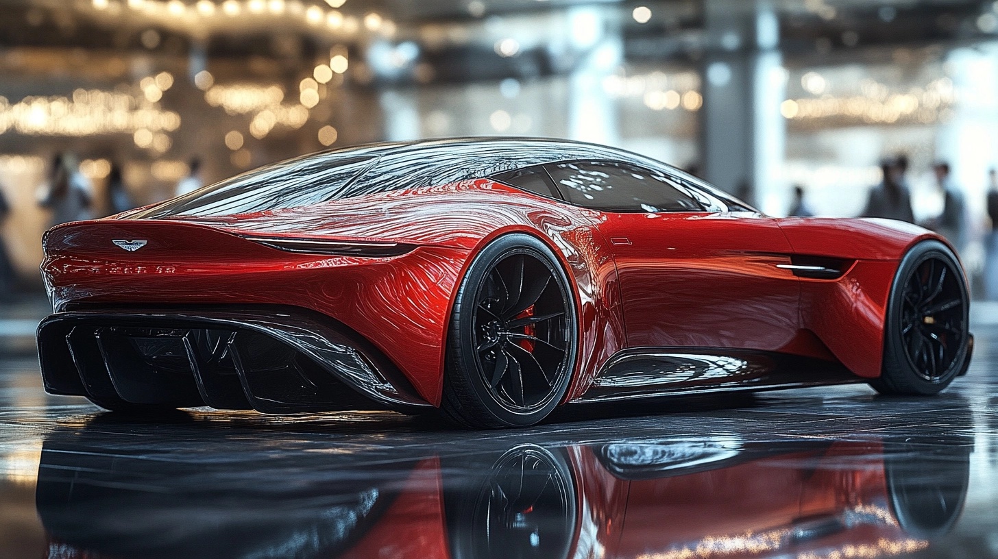 Experience the Future: Red Aston Martin Vantage