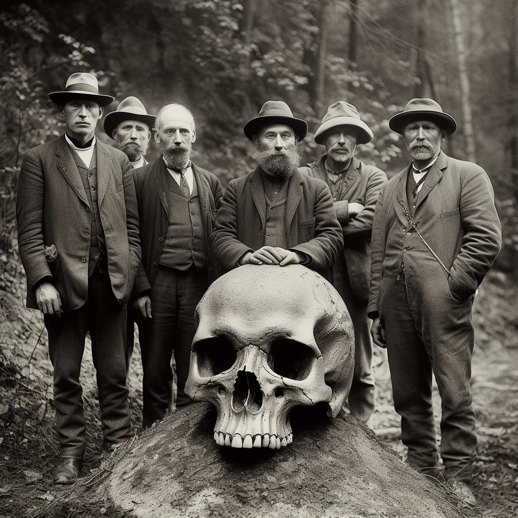 1927 Gold Prospectors Uncover Kaiju Skull