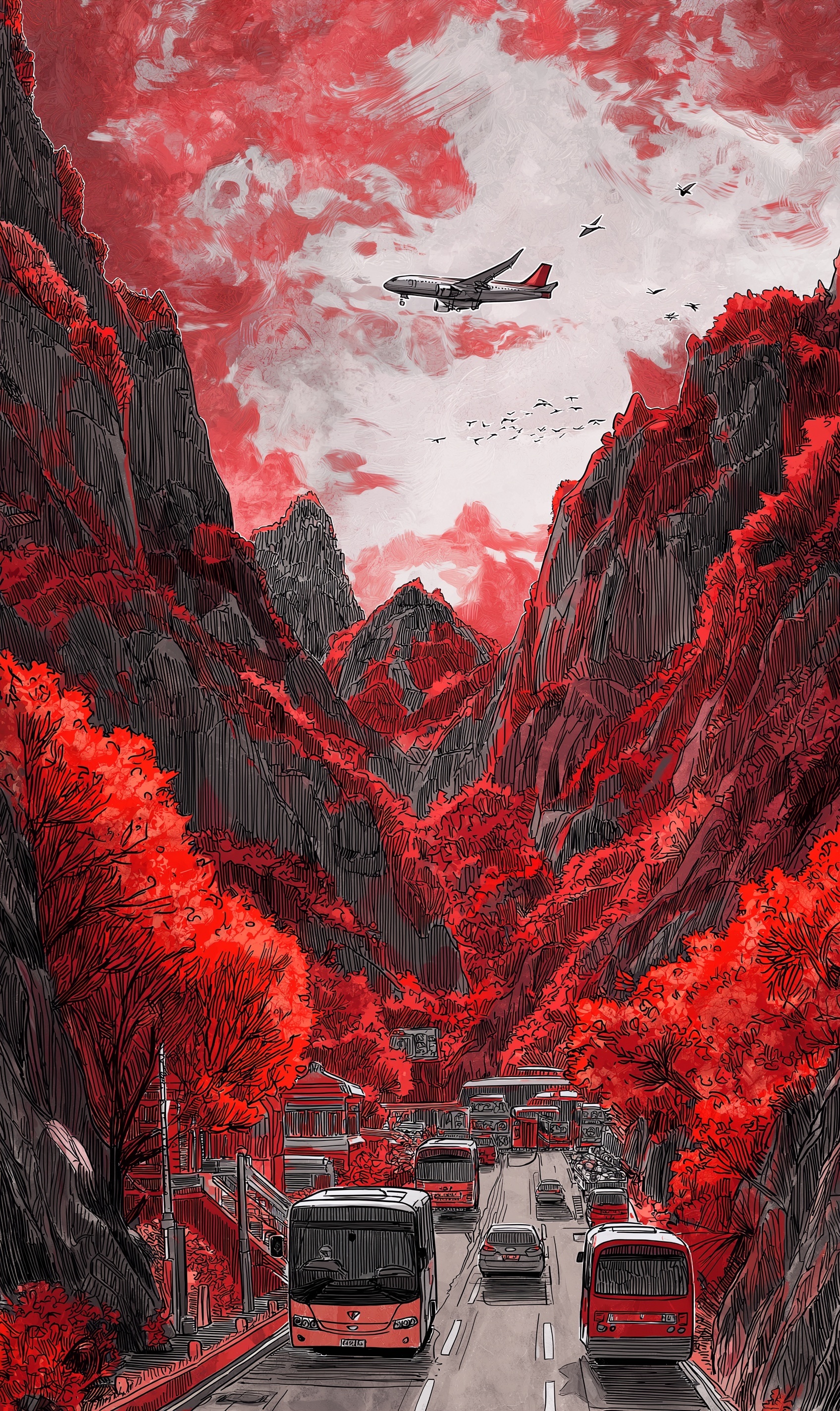 Vibrant Chinese Mountains: A Scenic Journey Awaits