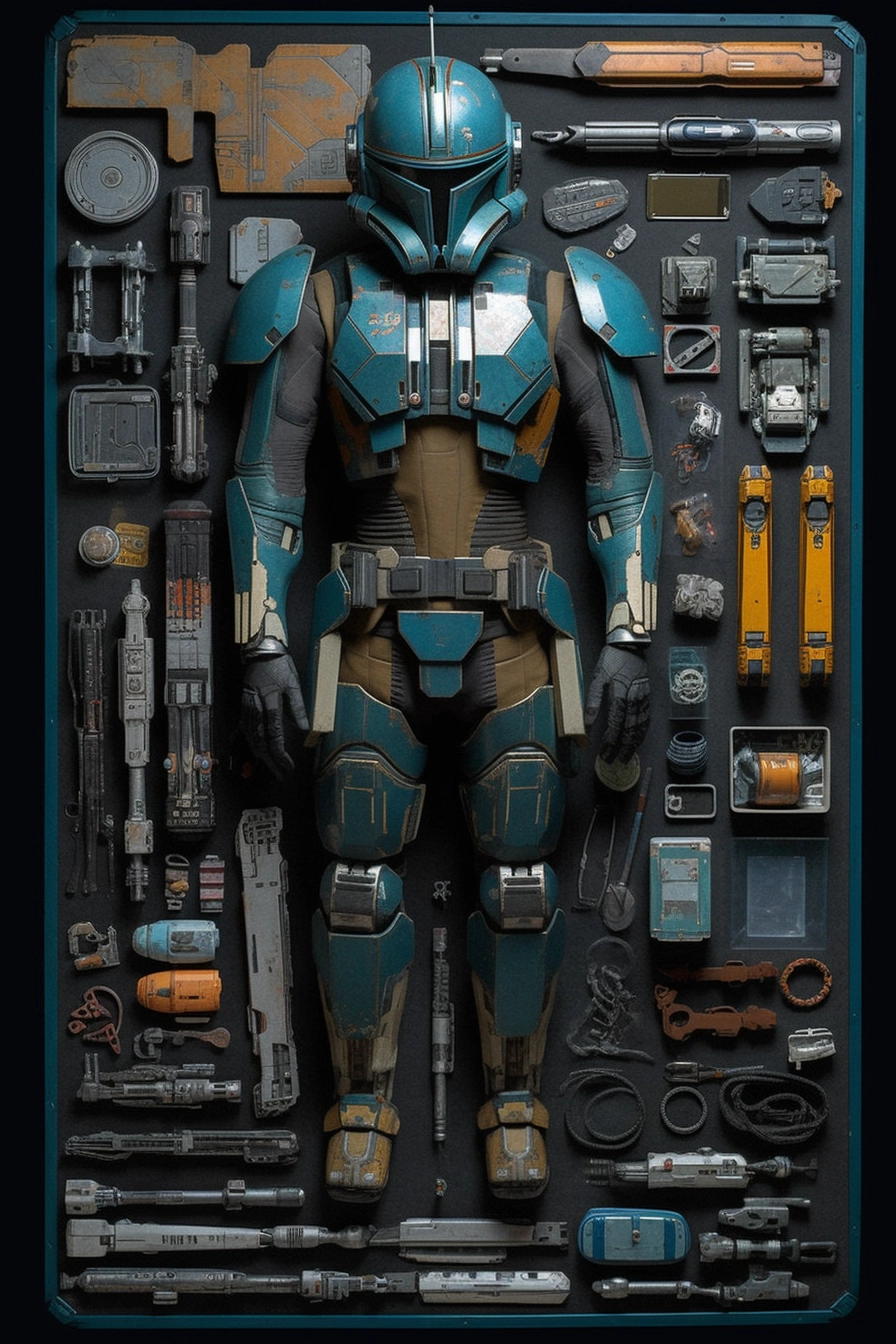 Bo Katan Knolling: Organized Mandalorian Style