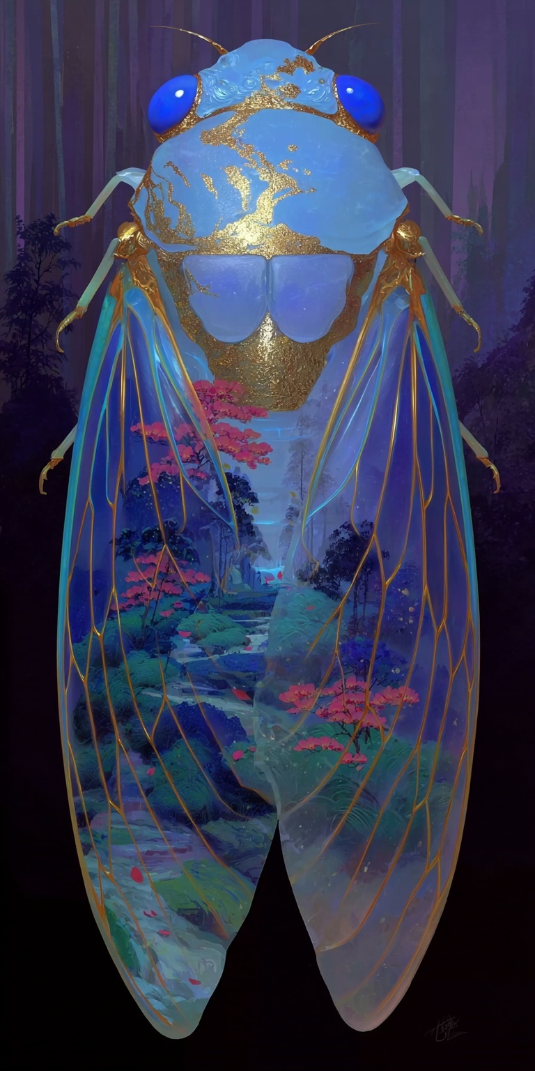 Exquisite Jade Cicada Art: Nature's Elegance