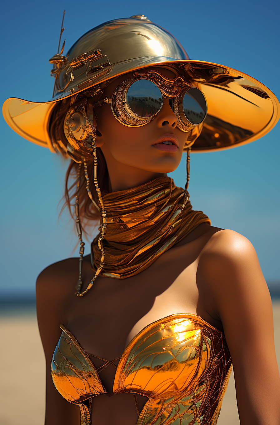 Stunning Half-Body Profile Photo: Crisp Sketch Pencil Art