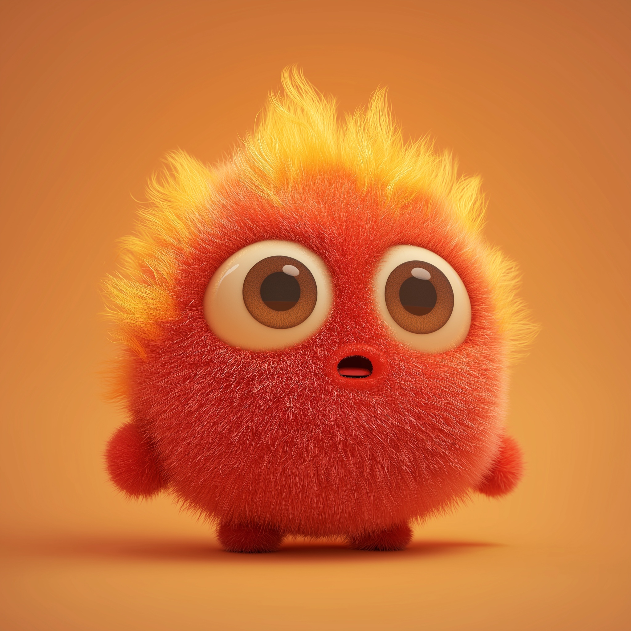 Meet Your Fiery Emotional Monster Buddy!