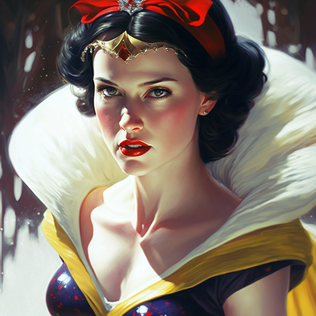 Snow White: Alex Ross-inspired Art