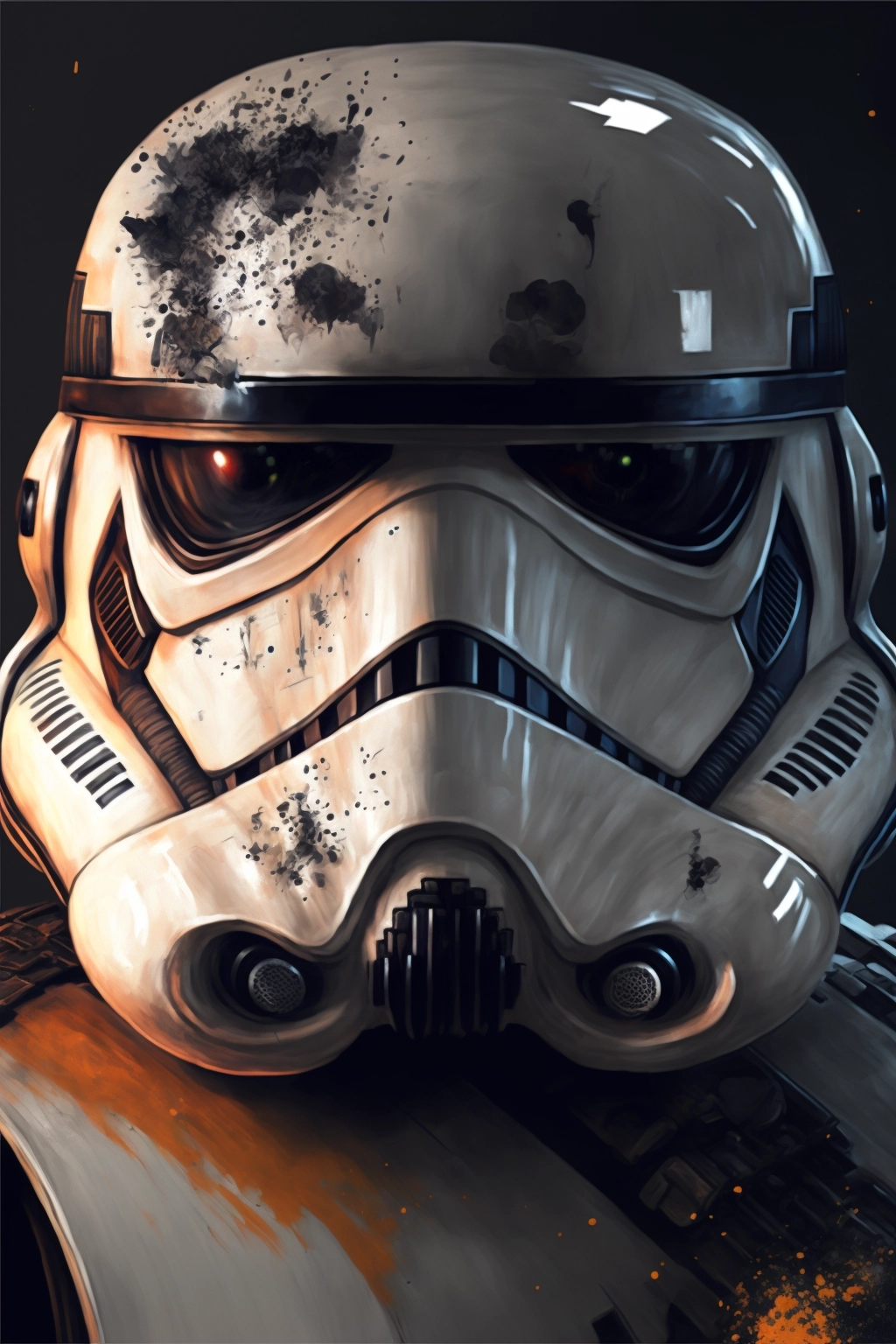 Stunning Stormtrooper Portrait by Bottichelly