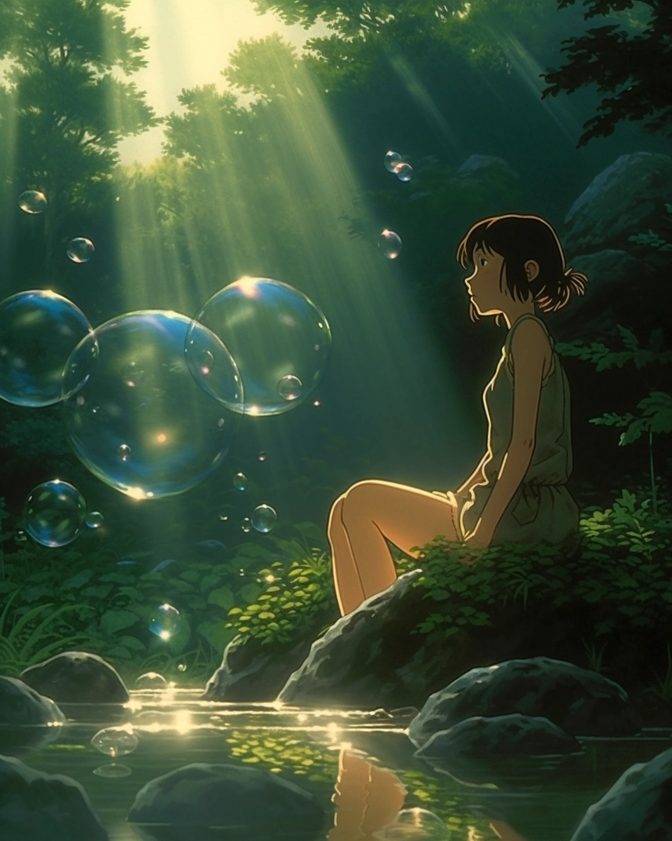 Beautifully Detailed Anime: Studio Ghibli's Natural Girl