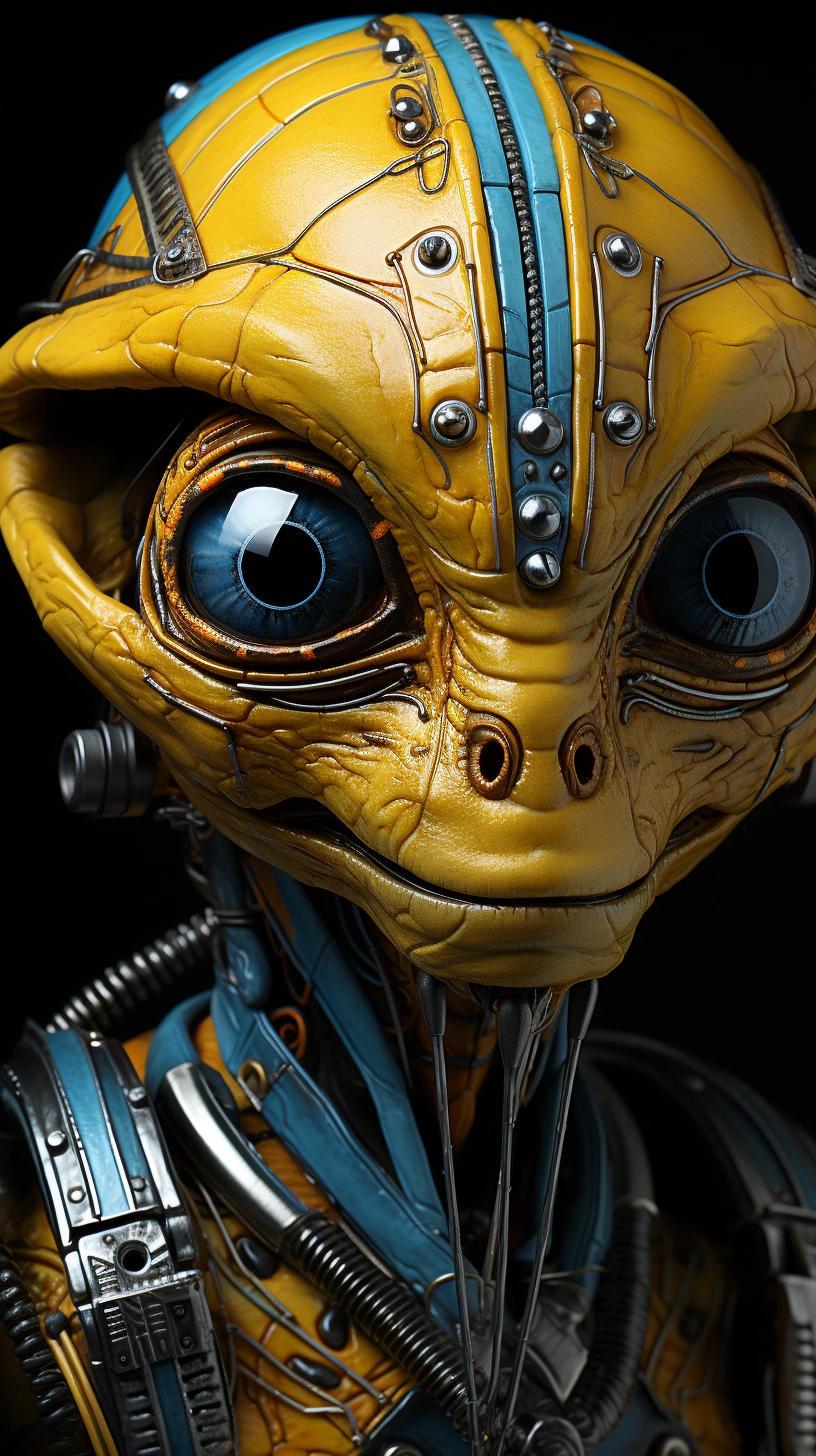 Evylt Aliens: Saturated Colorism & UHD Images