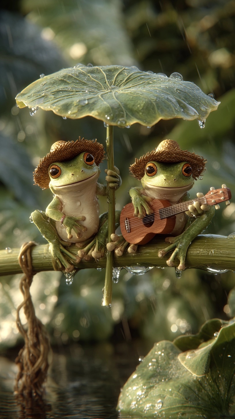 Charming Tree Frogs: Musical Jungle Fun