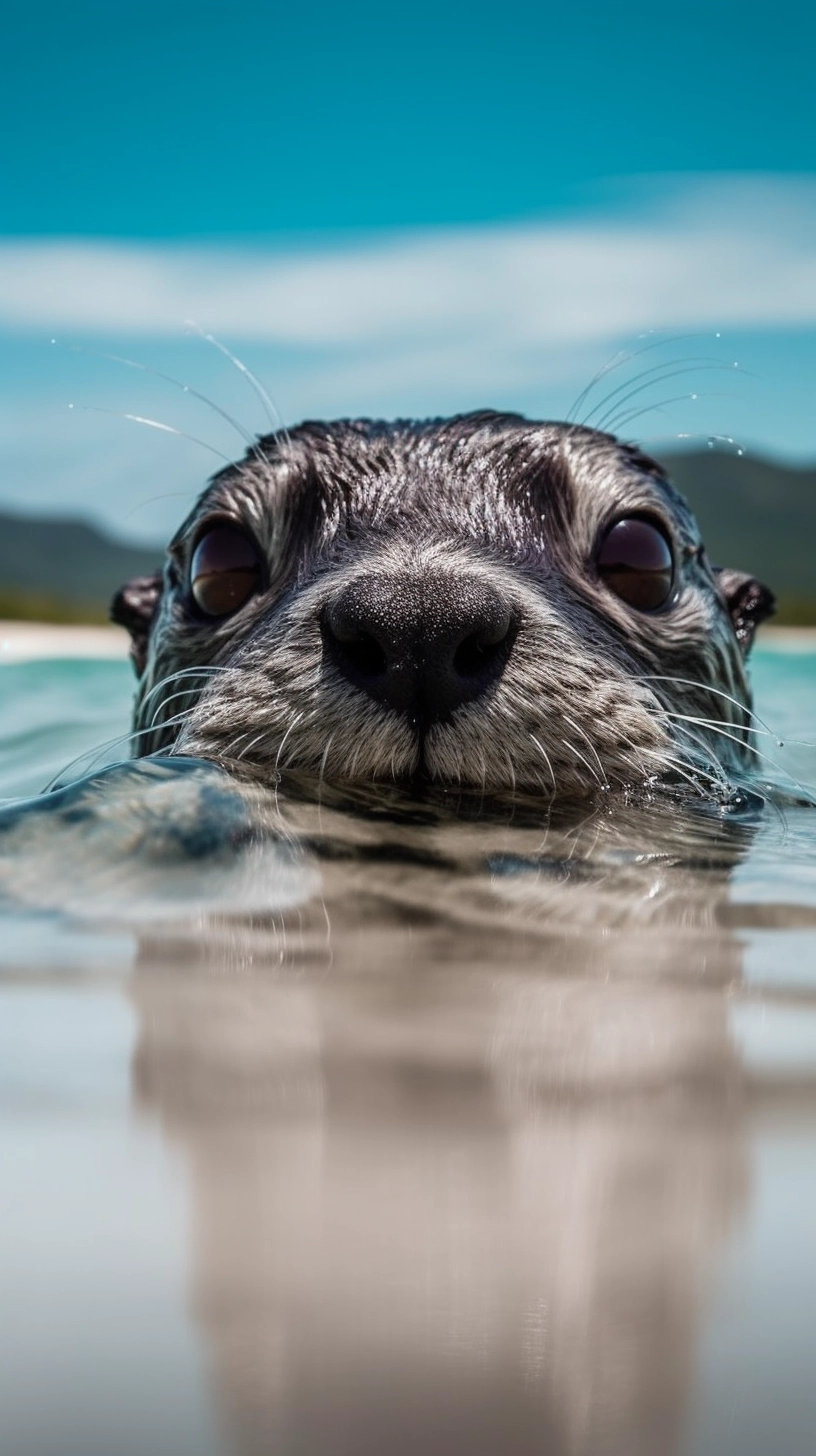 Sea Otter Underwater Adventure