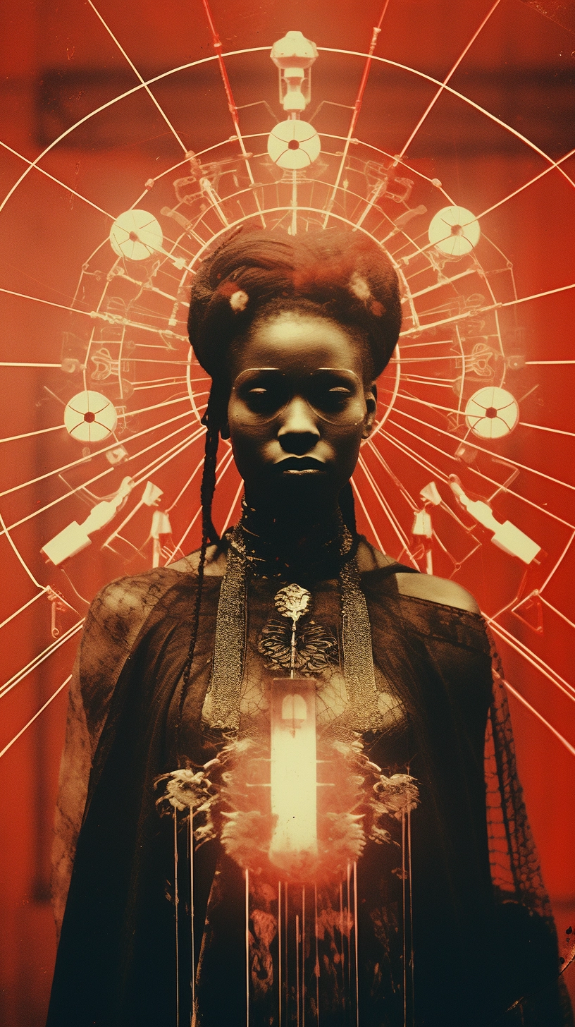 Mystical 1900's Aesthetics: Solargrami X-Ray & Beautiful Afropunk