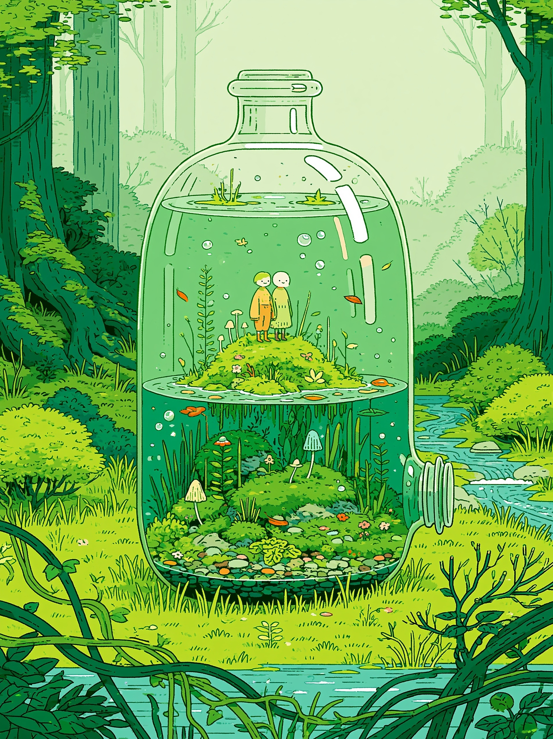 Enchanted Forest Oasis: A Whimsical Escape