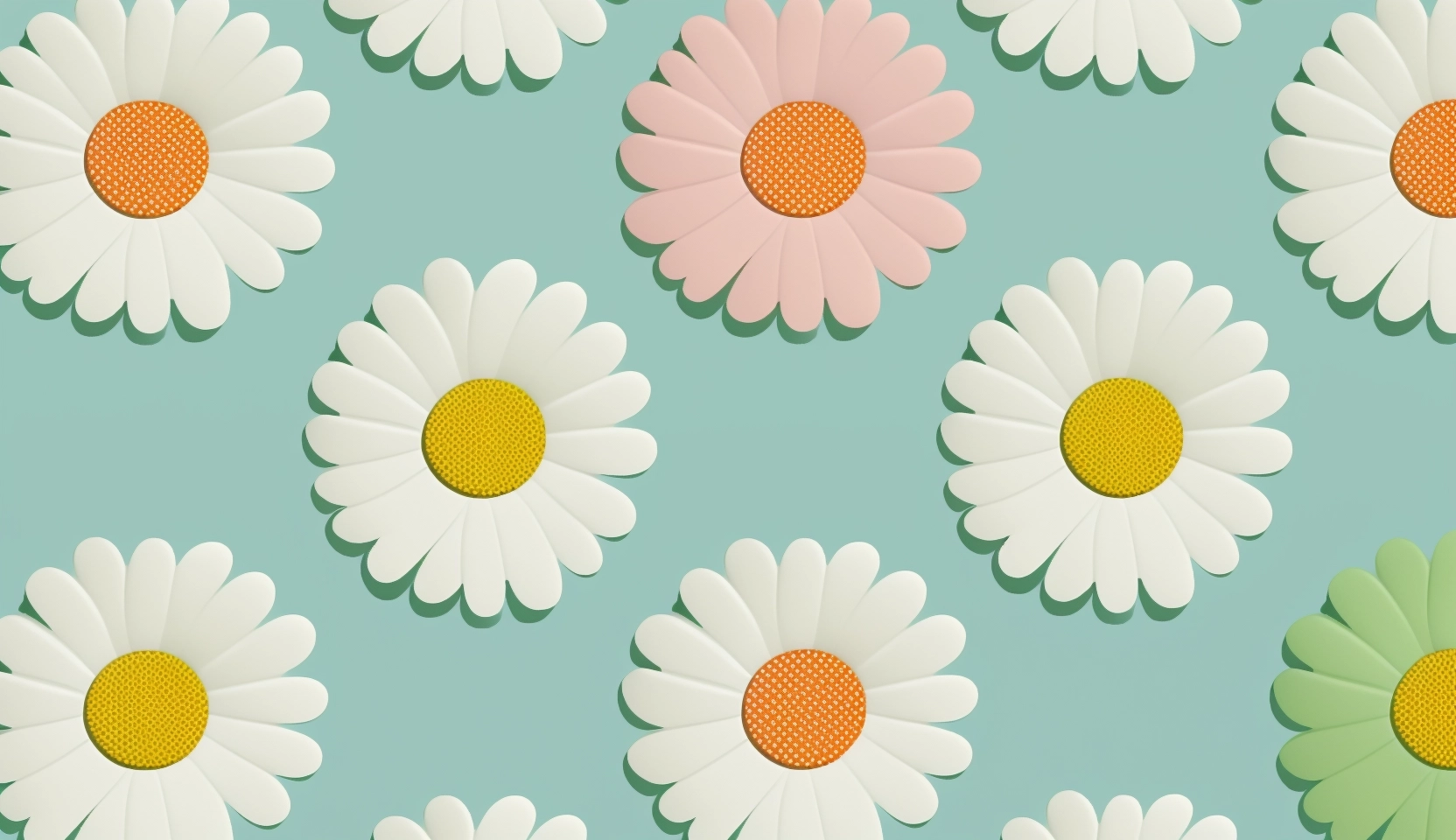 Pastel Daisy Delight