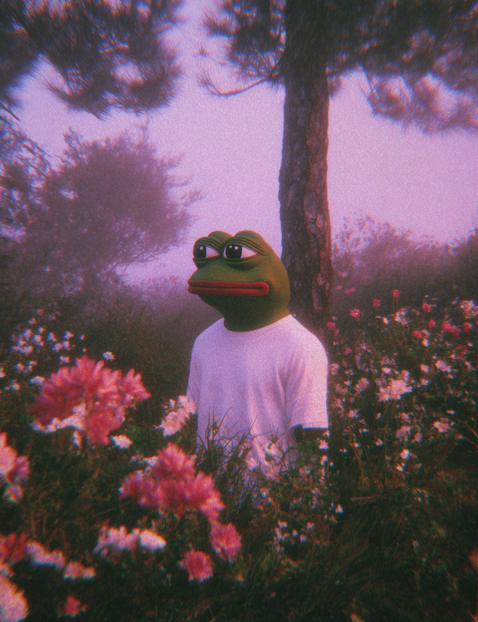 Pepe the Frog: Nature's Confidence in Bloom