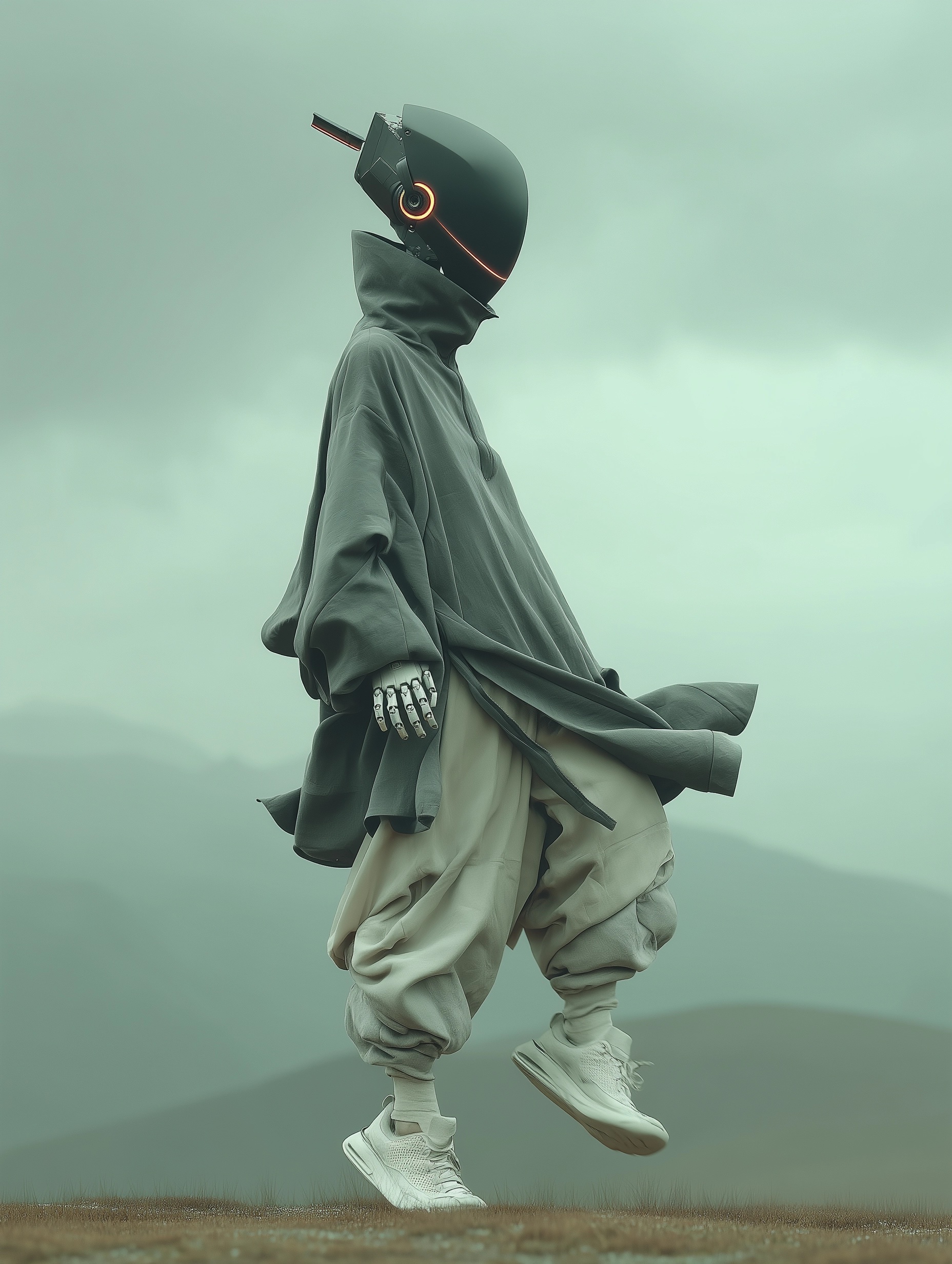 Chasing Dreams: A Surreal Techwear Adventure