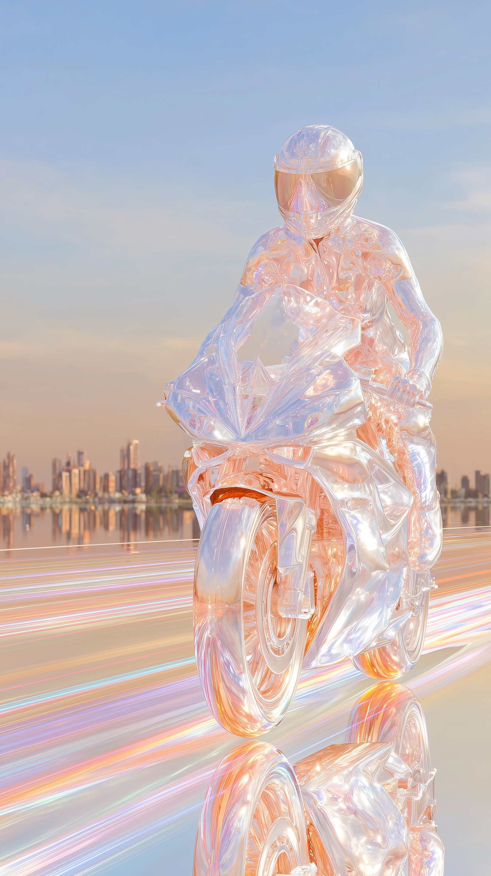 Neon Rider: Embrace the Future in a Glowing City