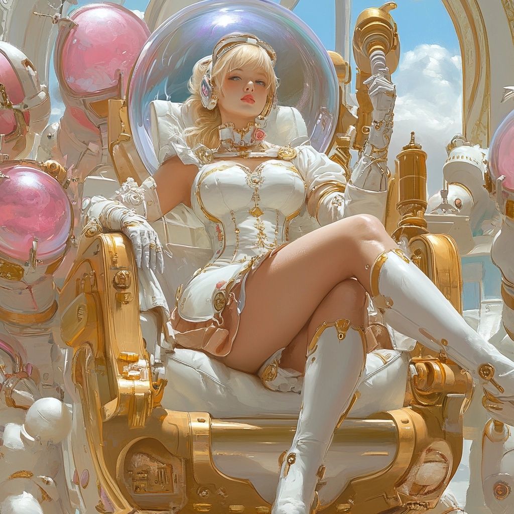 Cyber Marie Antoinette: Anime Space Adventure