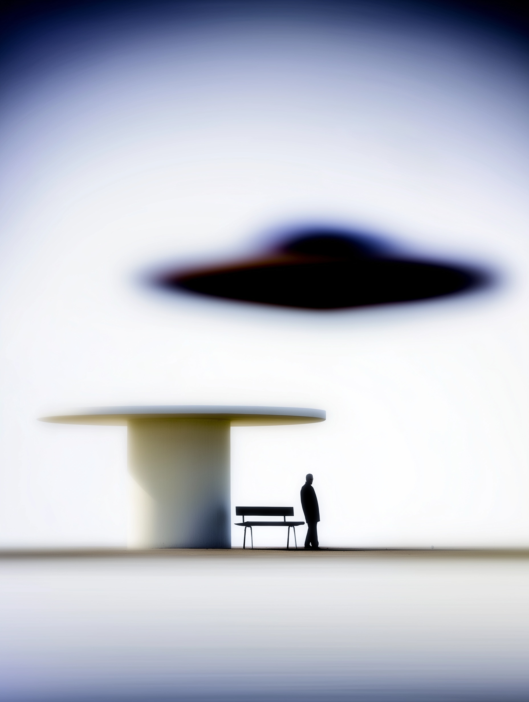 Futuristic Minimalism: Desert Oasis