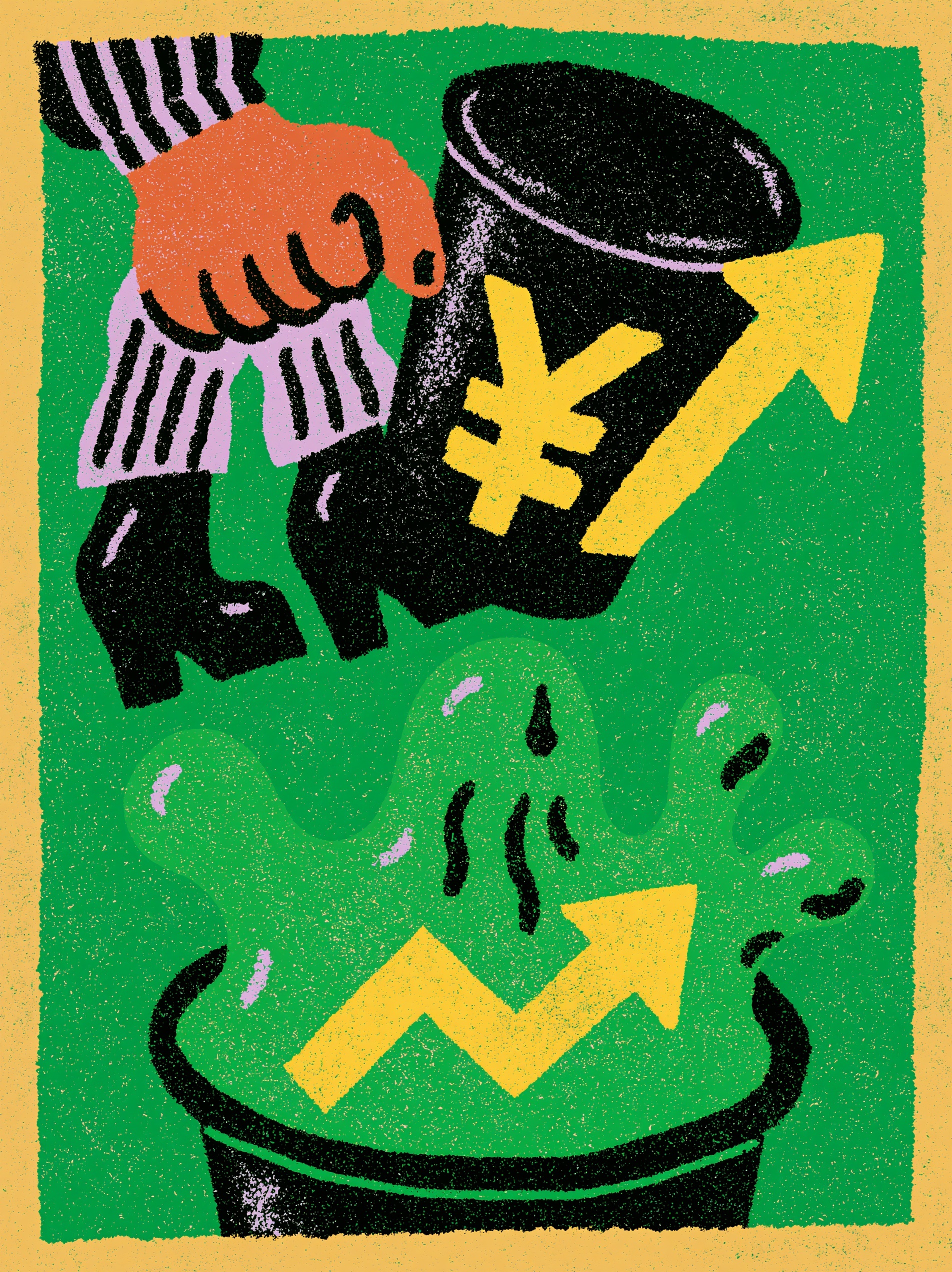 Buy the Dip: Vintage-Inspired Graphic Design