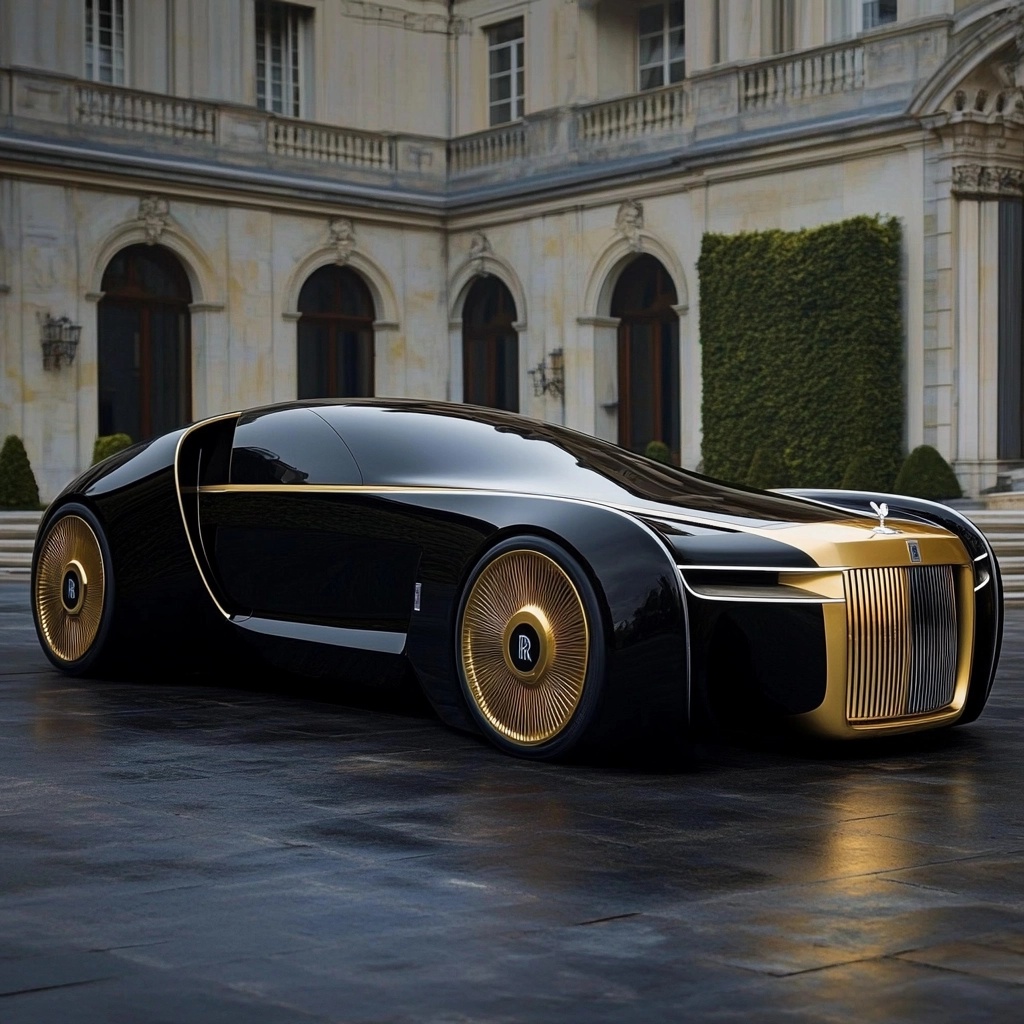 Experience the Futuristic Rolls Royce Vision 2050