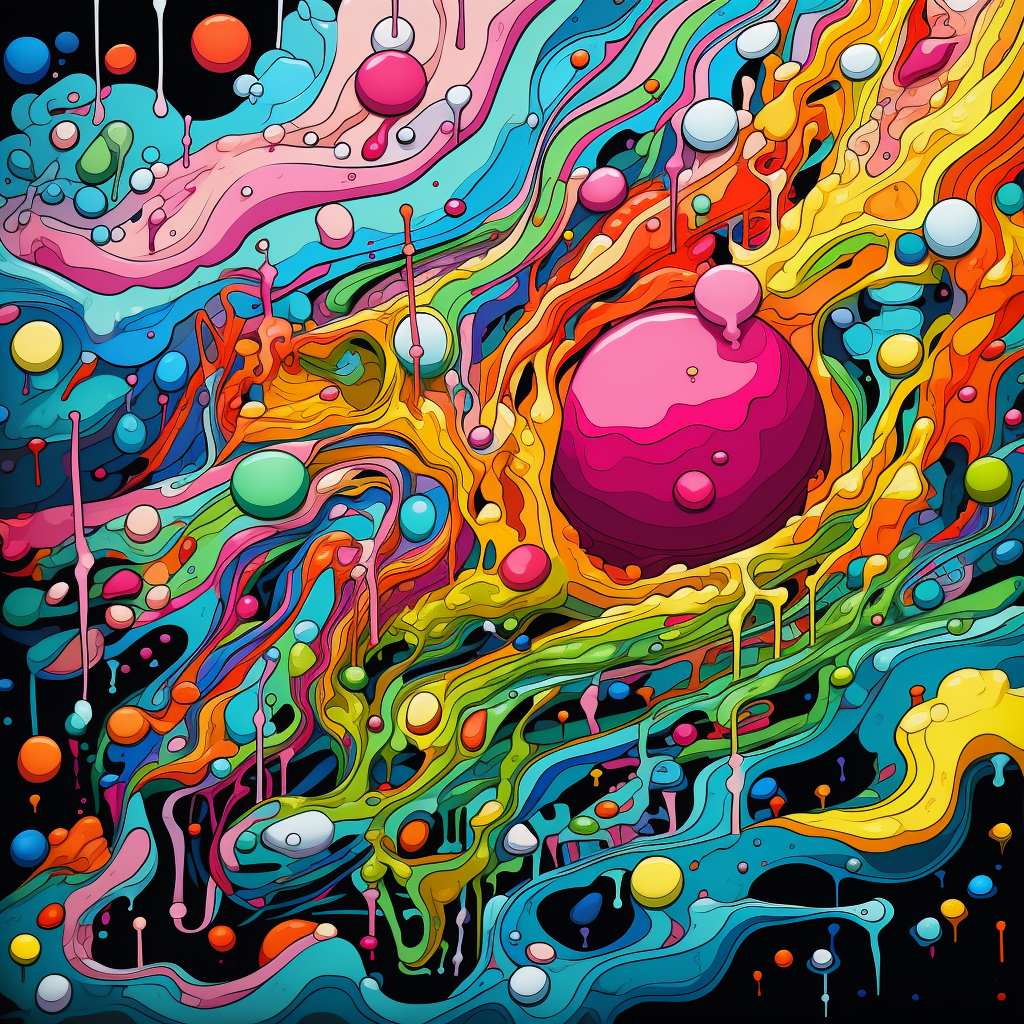 Vibrant Art: Pop, Abstract & Funny | Contemporary, Ultra Detailed in 8K