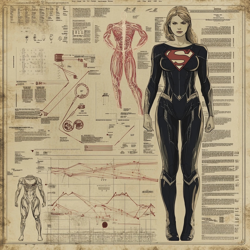 Kryptonian Biology Chart: Supergirl Insights