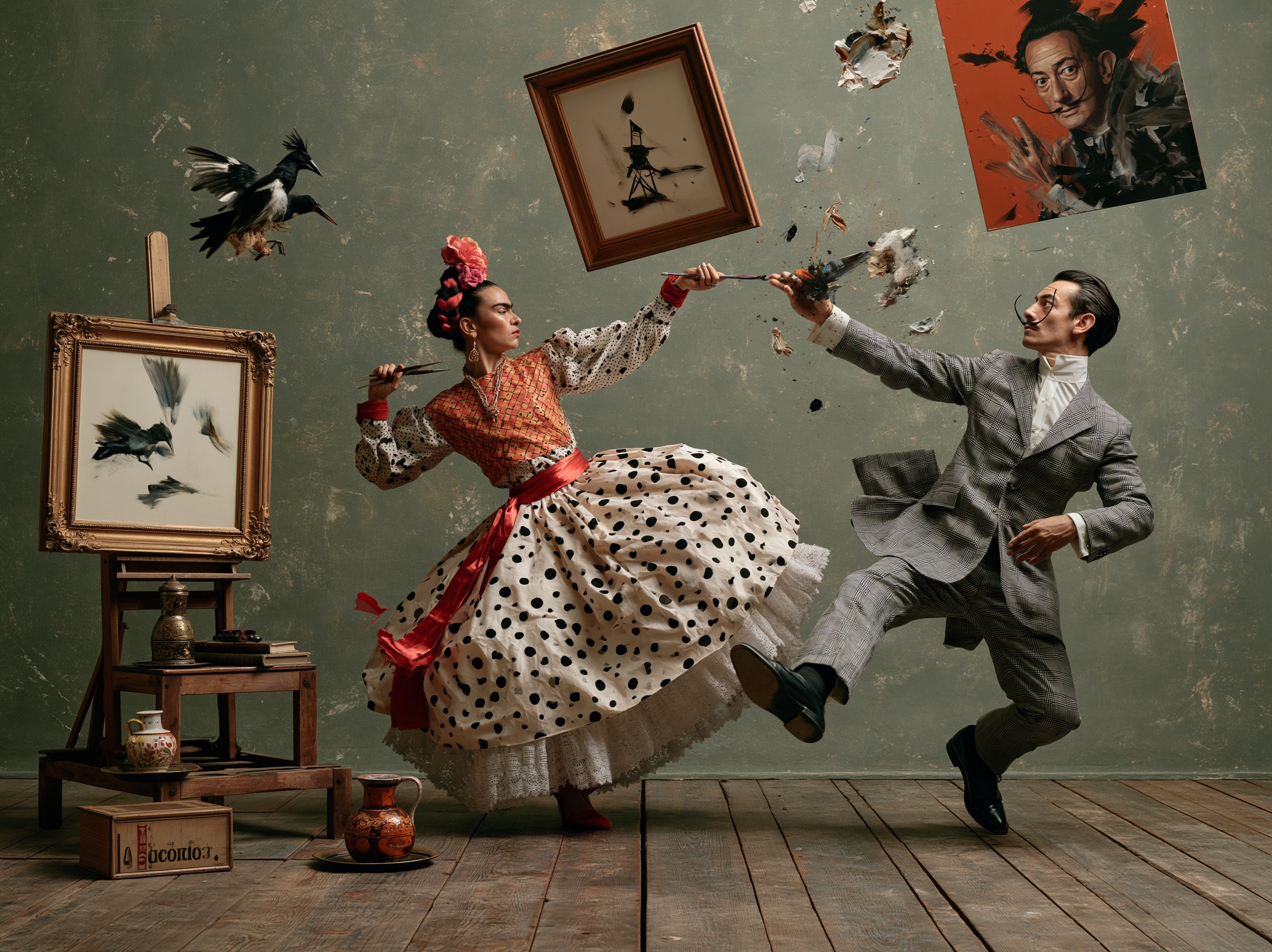 Epic Art Duel: Frida Kahlo vs. Salvador Dali