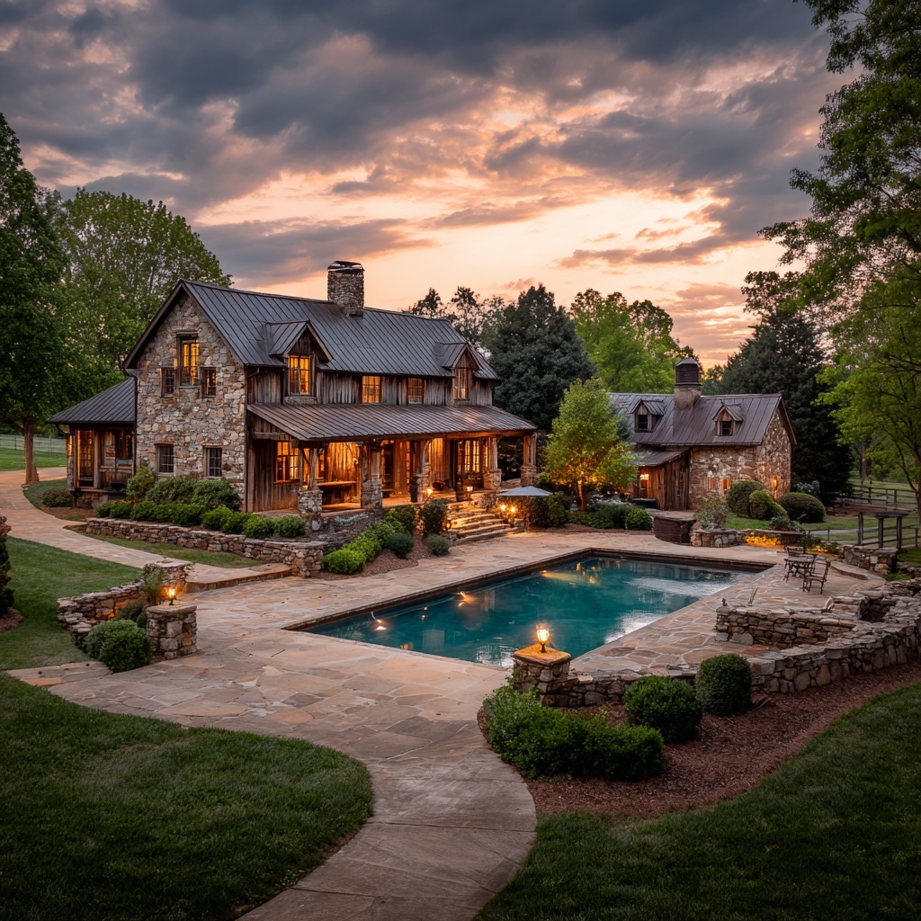 Dream Luxury Mini Farm with Main House & Stables
