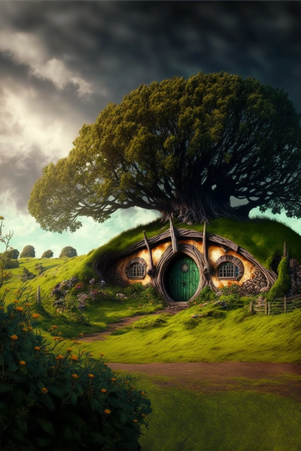 Escape to a Stunning Hobbit House