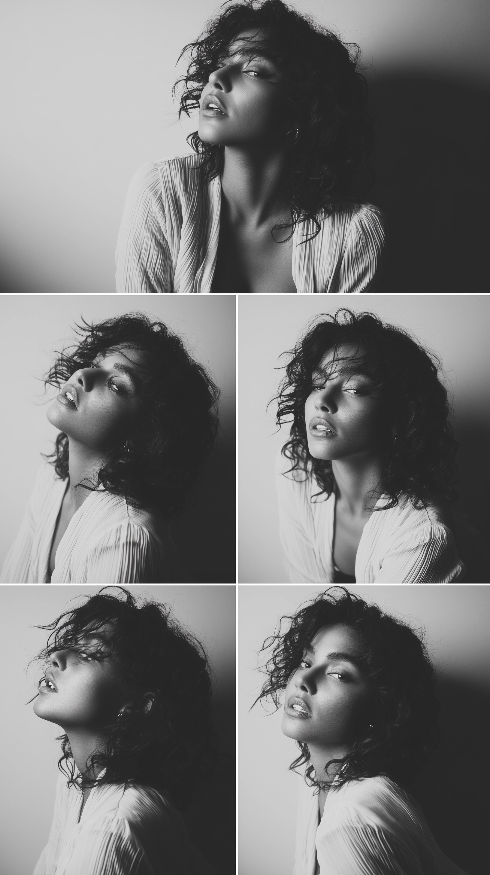 Timeless Elegance: High-Fashion Studio Portraits