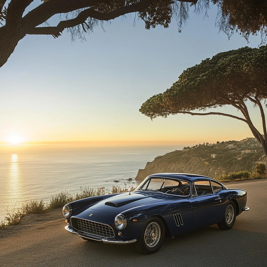 1956 Ferrari 250 GT Berlinetta: Marine Blue Beauty