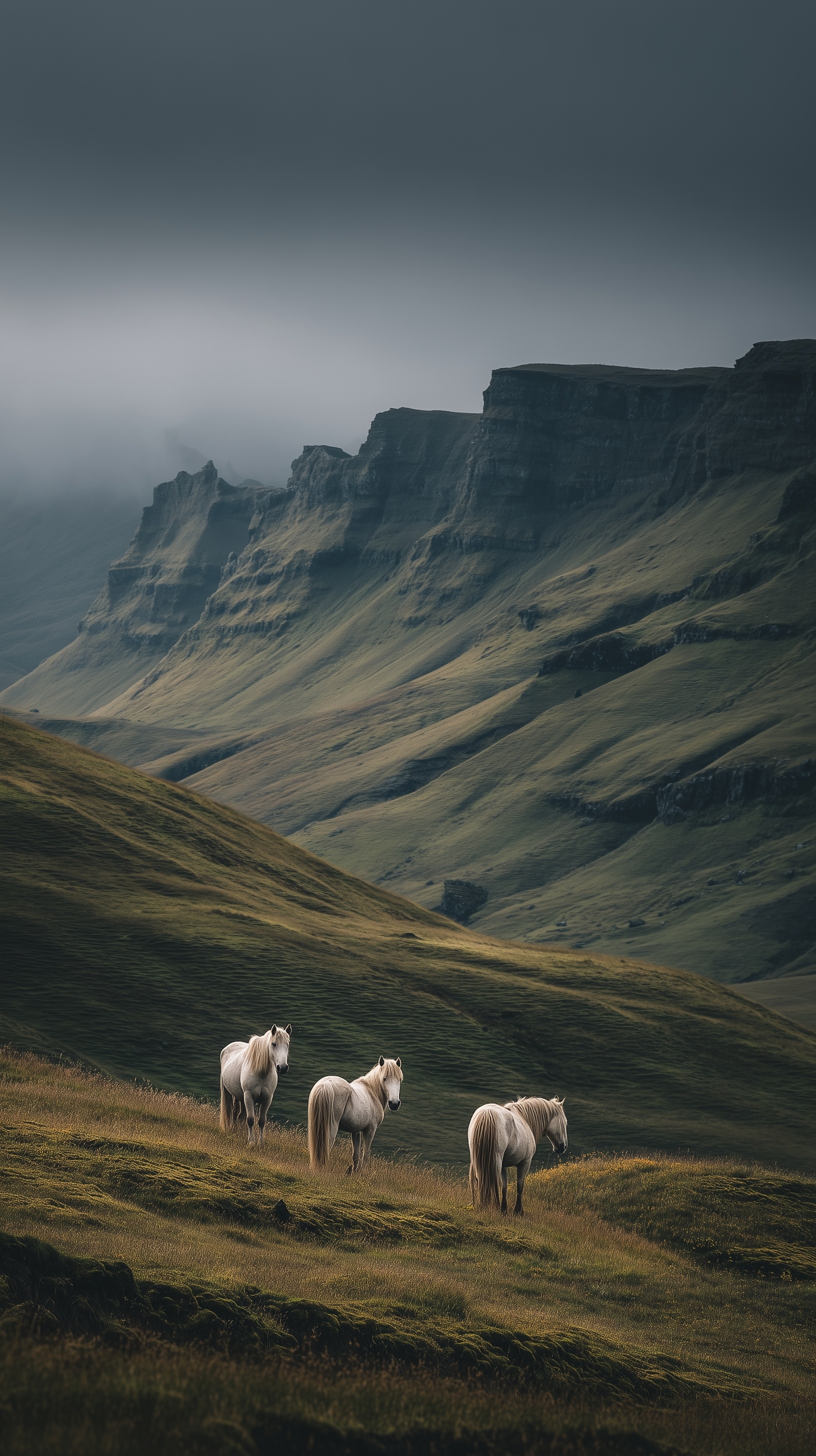 Serene Icelandic Landscape at Dusk