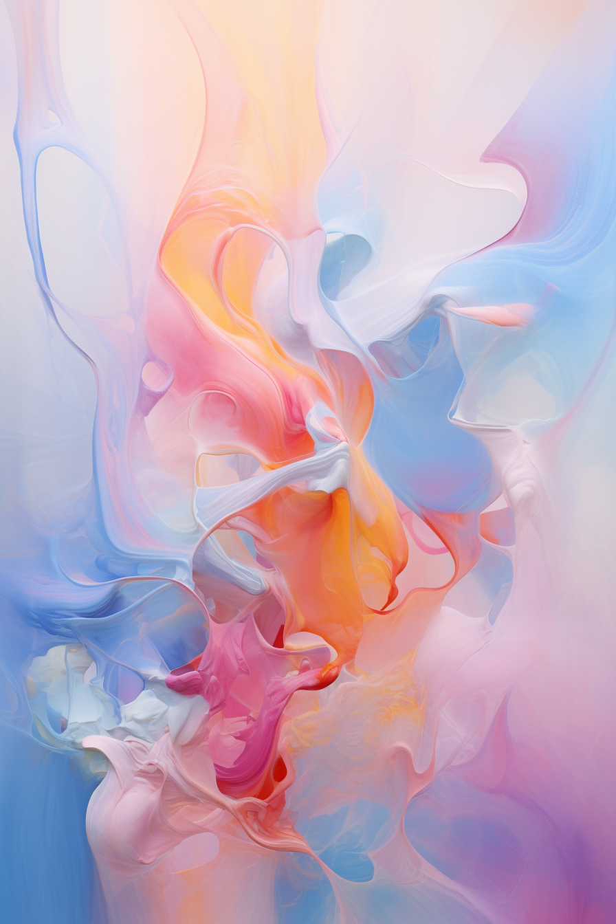 Vibrant Pastel Art: Abstract Masterpieces