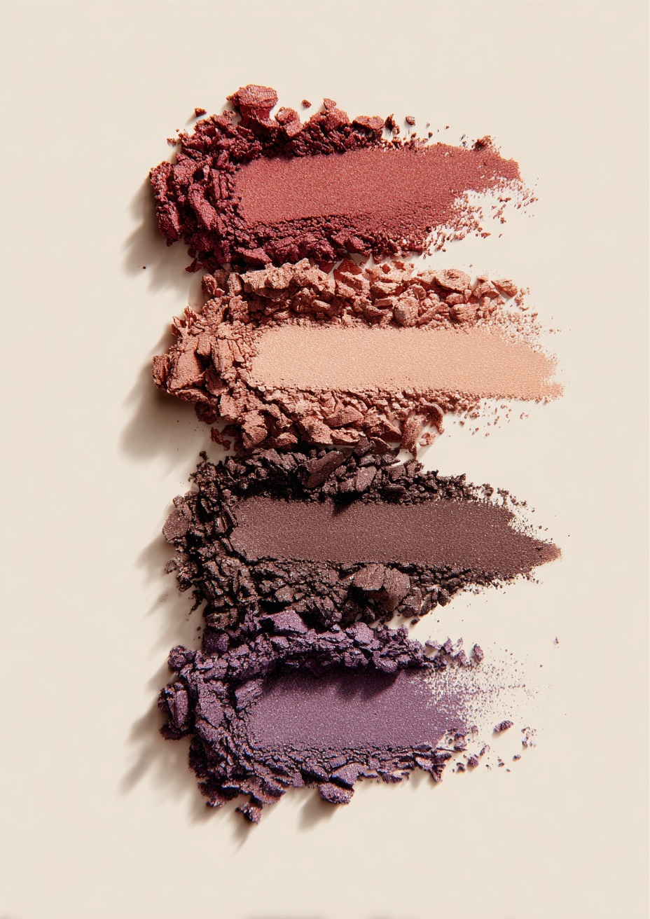 High-Res Eyeshadow Swatches: Warm Tones Collection