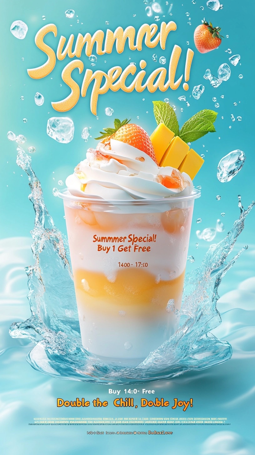 Summer Chill: Buy 1 Get 1 Free Milk Tea!