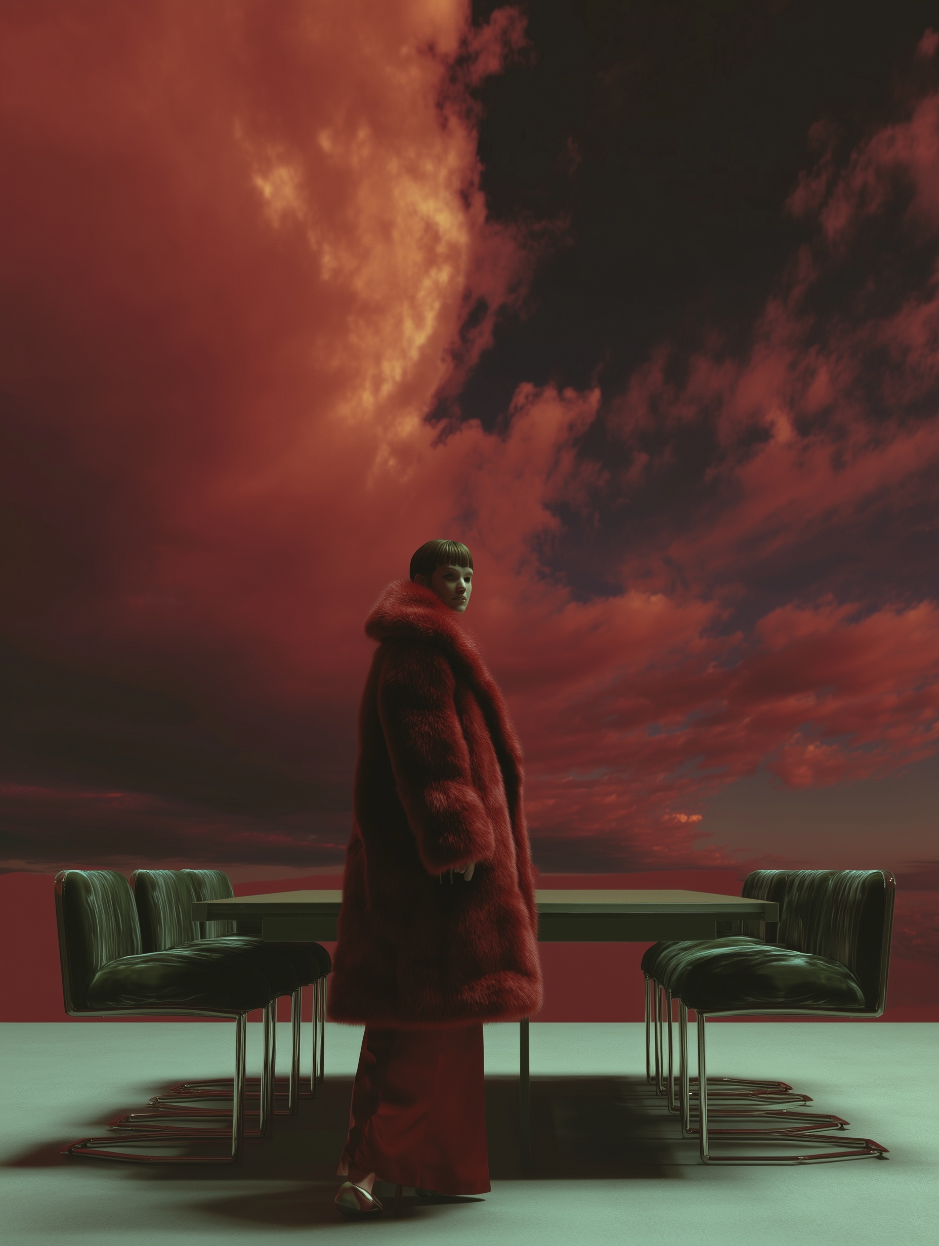 Futuristic Elegance: A Luxurious Fashion Statement