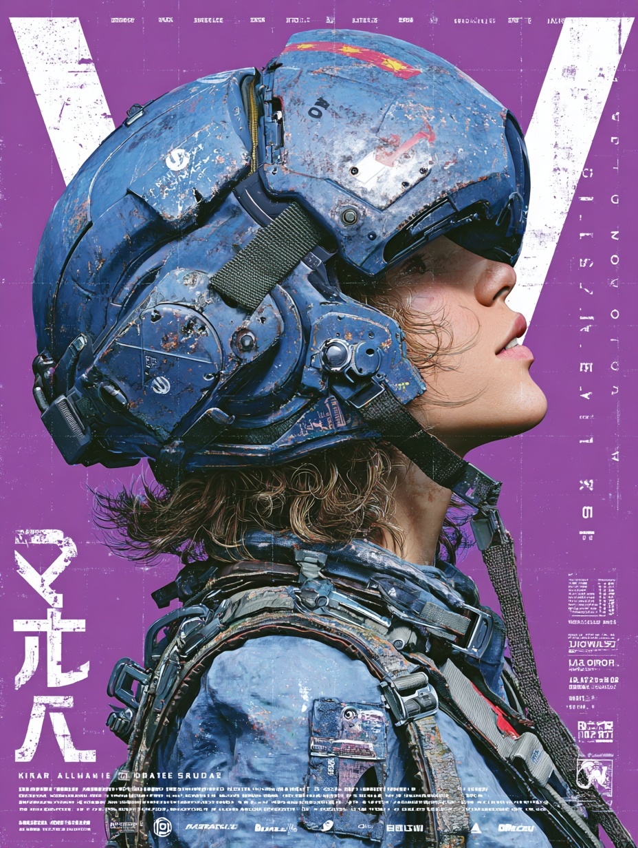 Futuristic Head & Neck Art by Hajime Sorayama