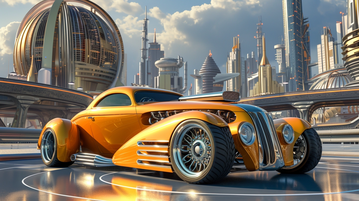 Futuristic Hot Rods: George Barris-inspired Designs in Contemporary Architecture