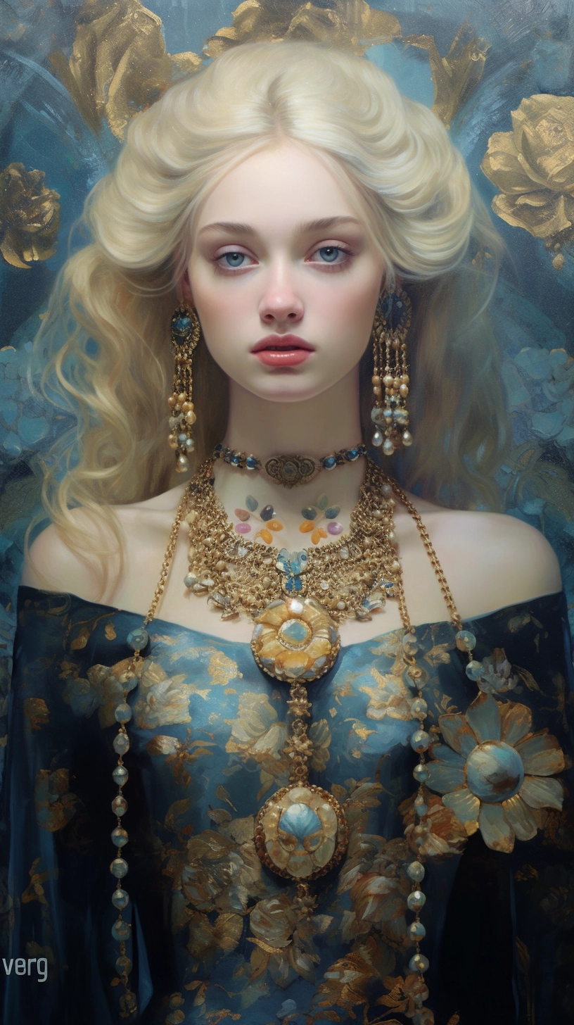 Enchanting Realms: Hyper-Realistic Jewelry Painting